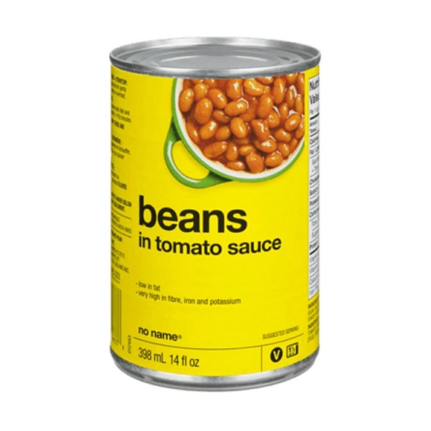 NO NAME Beans in Tomato Sauce 398ml (Canada) Shopee Philippines