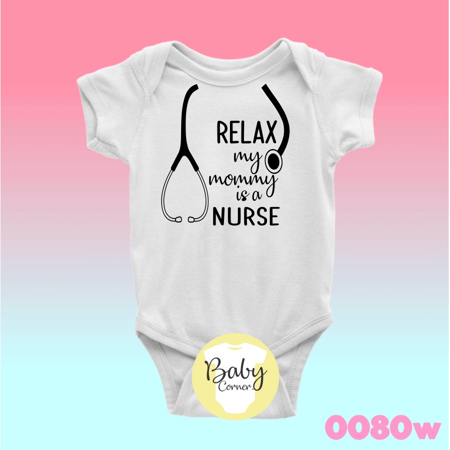 nurse baby onesie
