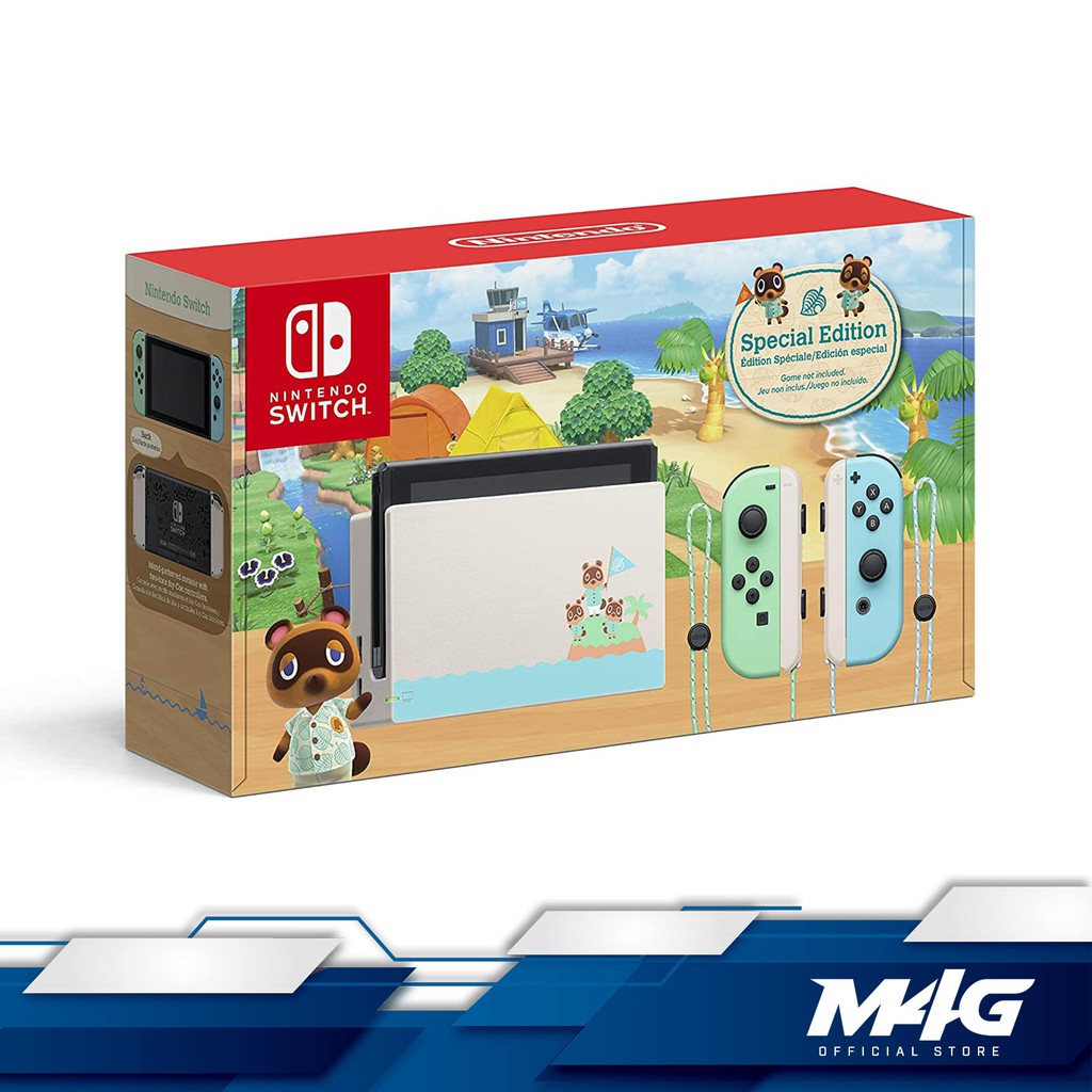 special edition animal crossing switch console