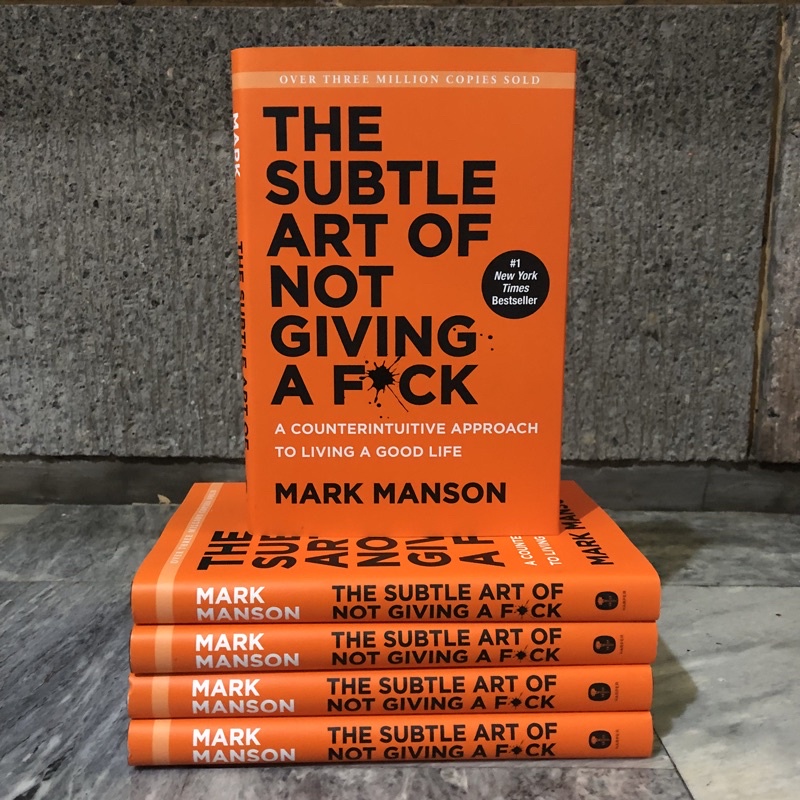 The Subtle Art of Not Giving a Fuck (Hardcover) | Shopee Philippines