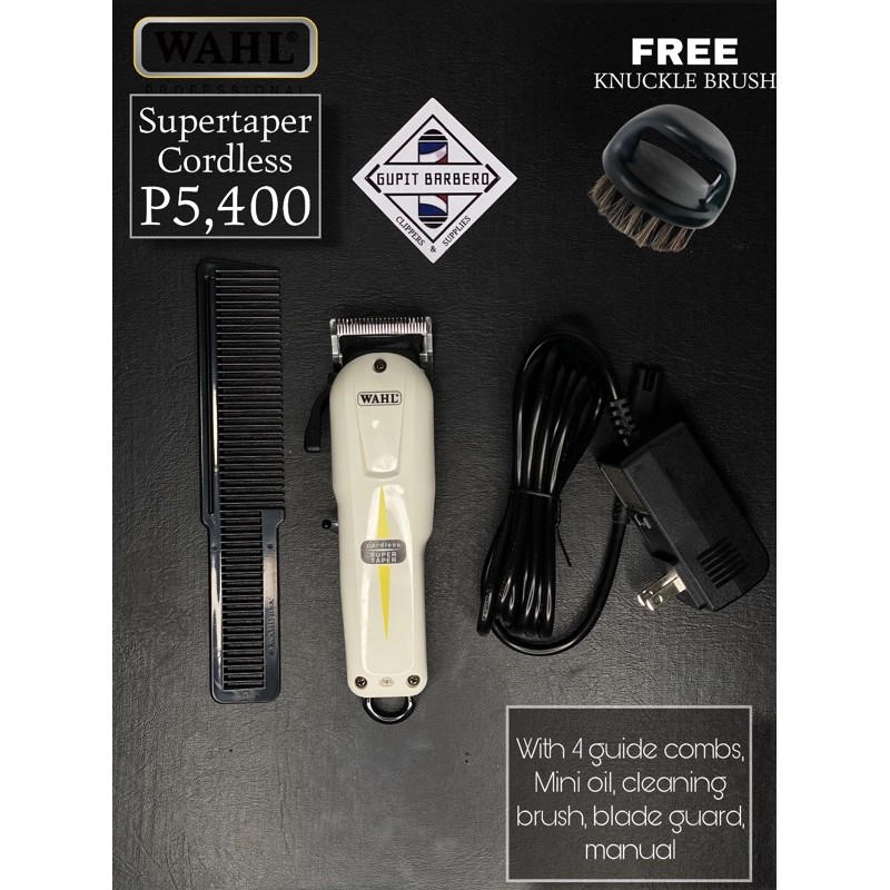 wahl lithium ion trimmer manual