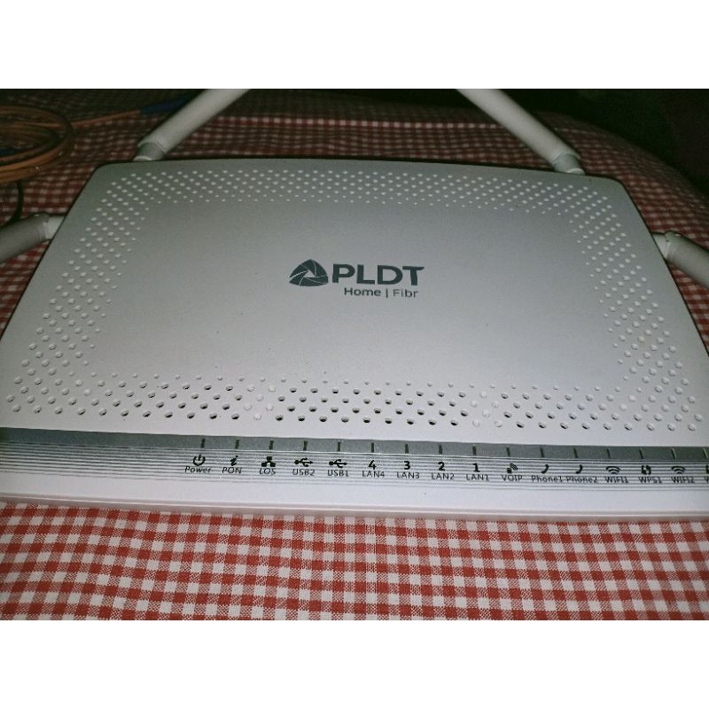 Sluipmoordenaar achterstalligheid Oproepen Standard PLDT Home Fibr ONU (modem/router) | Shopee Philippines