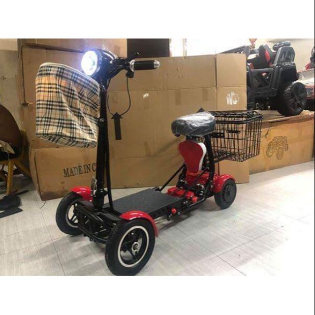 4 wheels Electric Scooter | Shopee Philippines