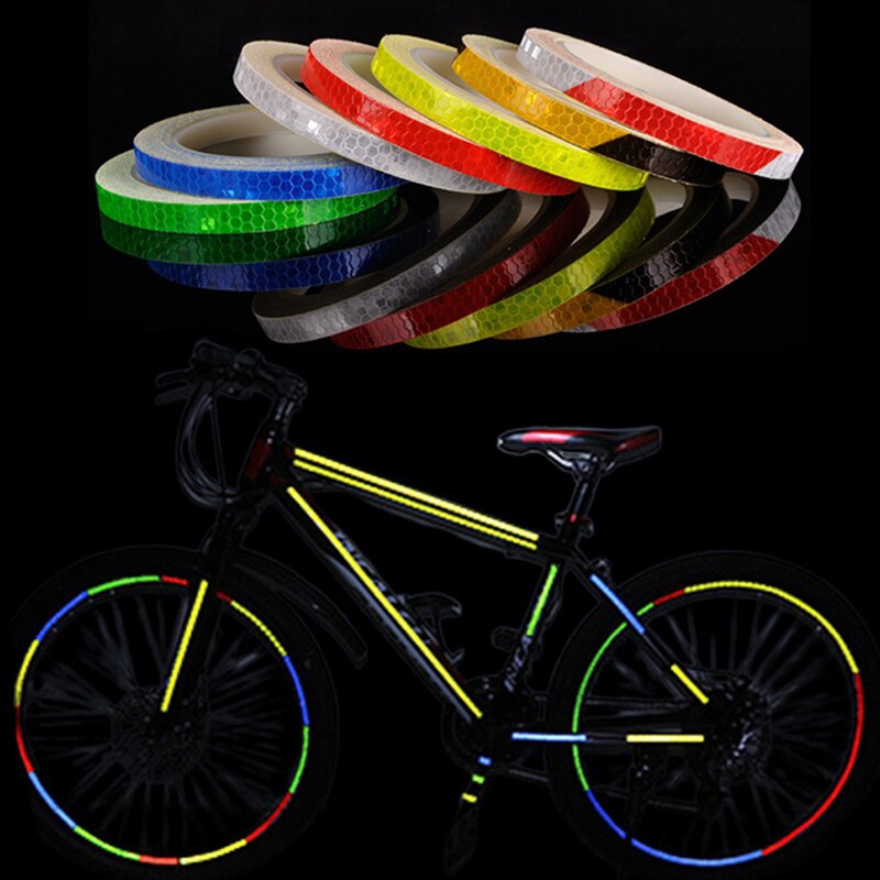 reflective tape bike frame