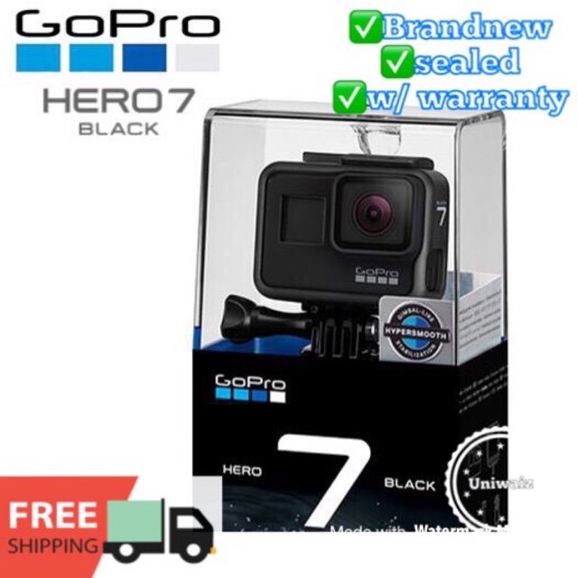 Cod Gopro Hero 7 Black Edition Original Brandnew Go Pro Hero Shopee Philippines