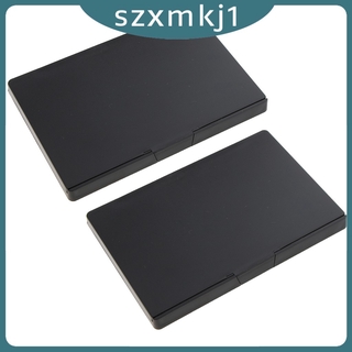 Look at me  2pcs Empty Magnetic Palette Box for Eyeshadow Powder Blush Rouge Makeup Case