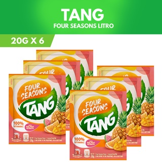 Tang Powdered Juice Four Seasons Litro 20g Pack of 6 | Shopee Philippines