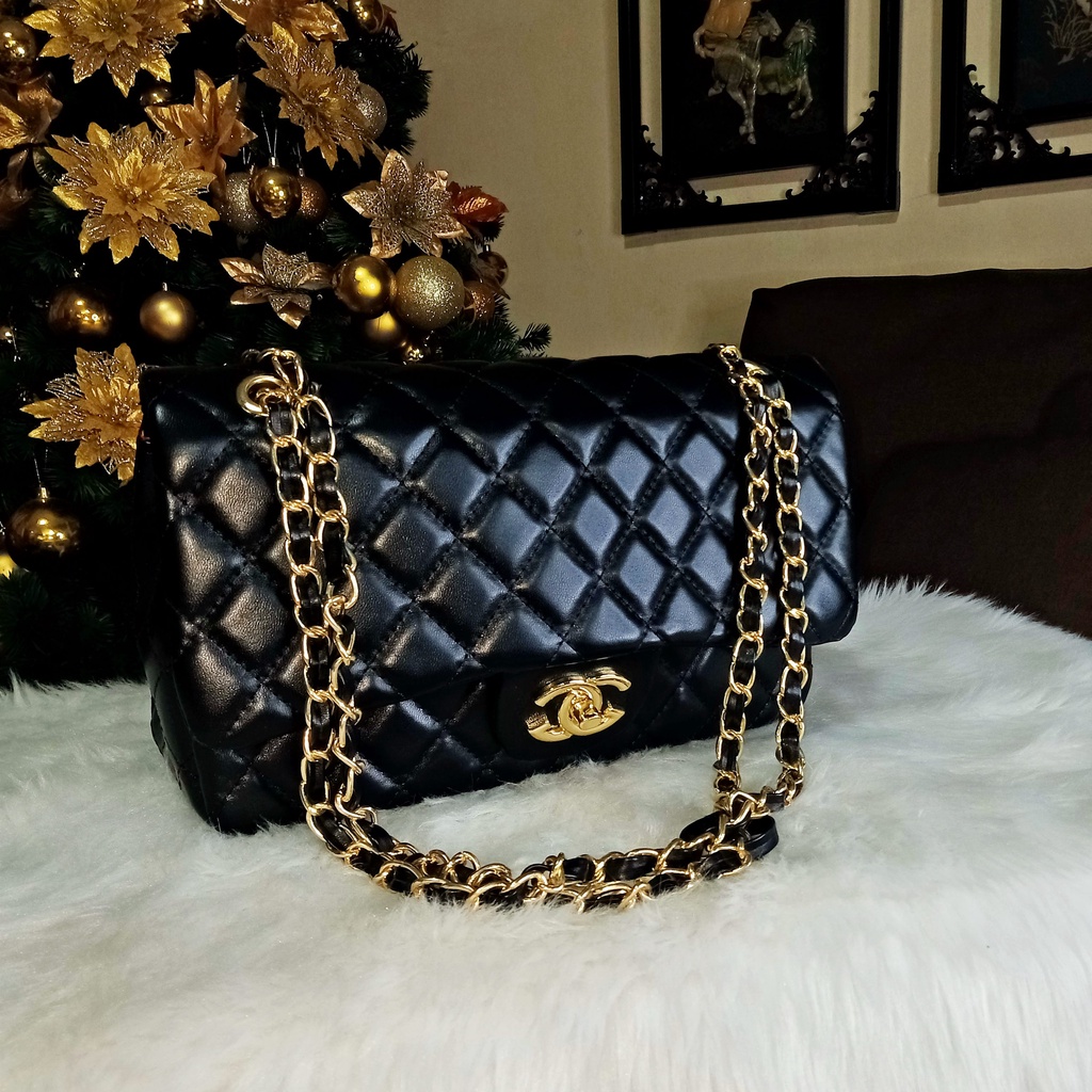 Chanel Sling Bag Black Shopee Philippines