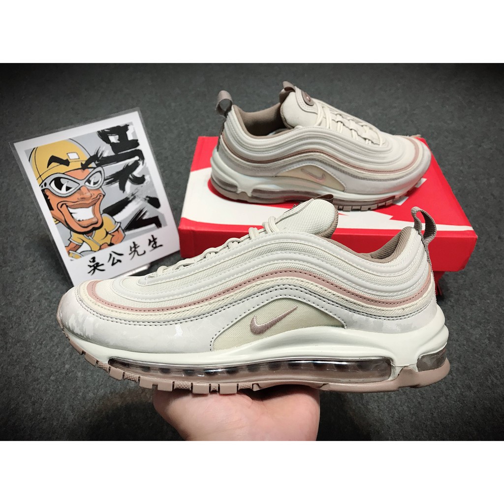 nike air max 97 white rose gold