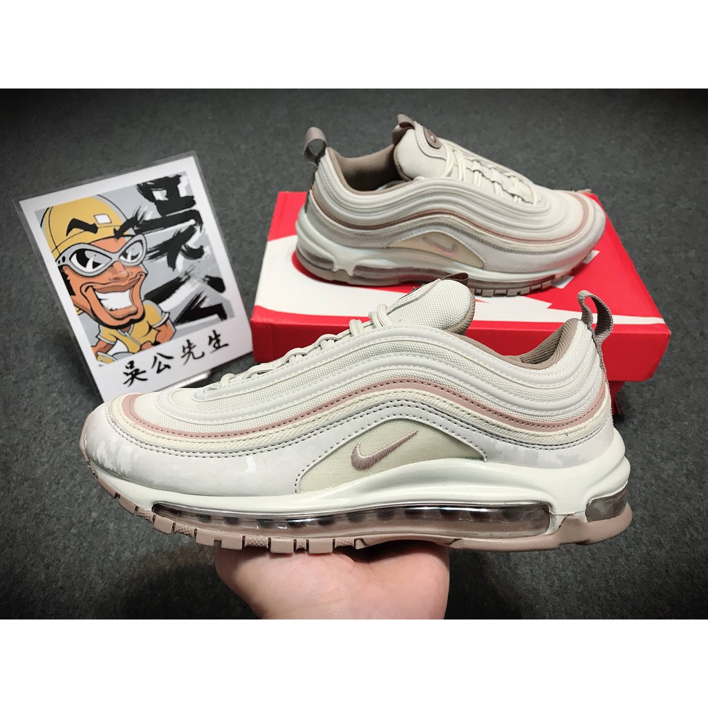 nike air max 97 white rose gold