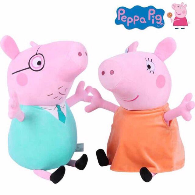 big peppa pig soft toy