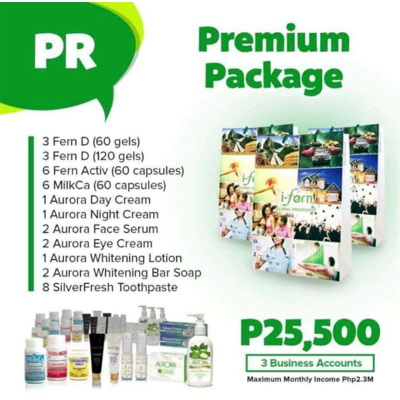 Ifern Distributor Premium Package Shopee Philippines