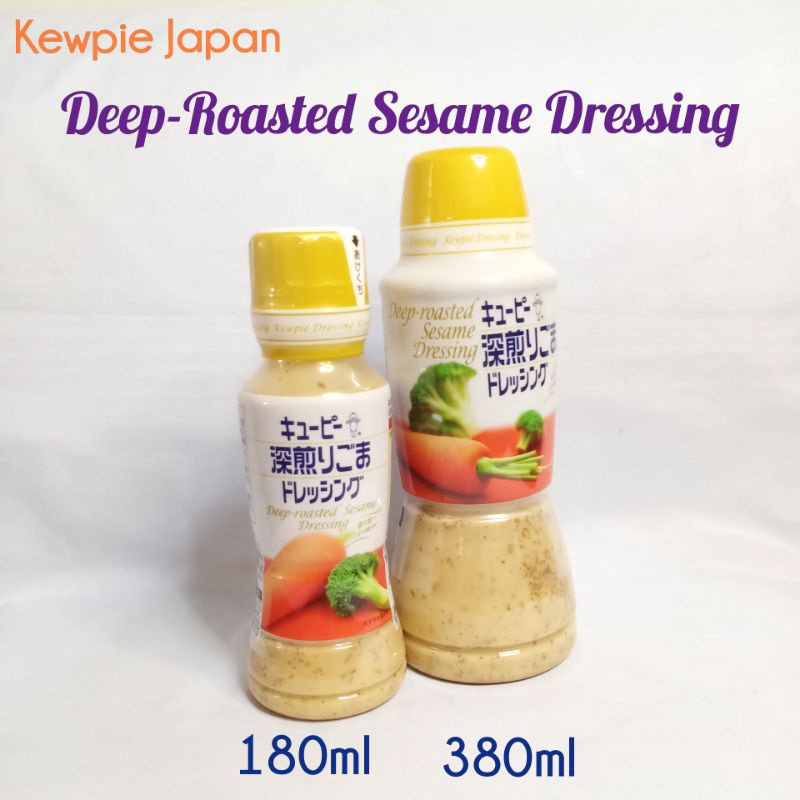 Kewpie Japan DeepRoasted Sesame Dressing 180mL/380mL Shopee Philippines