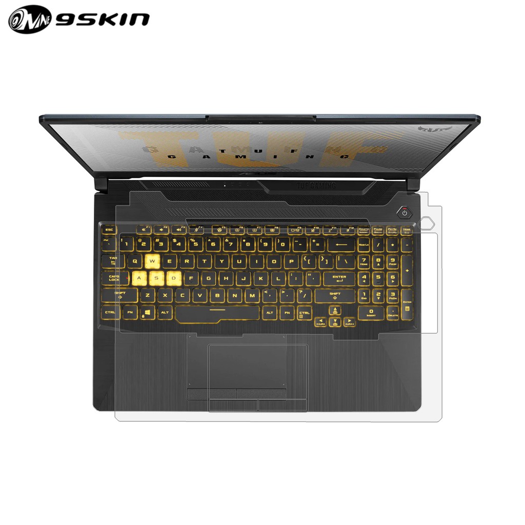 9skin Premium Skin Protector For Asus Tuf Gaming F153M Clear Matte