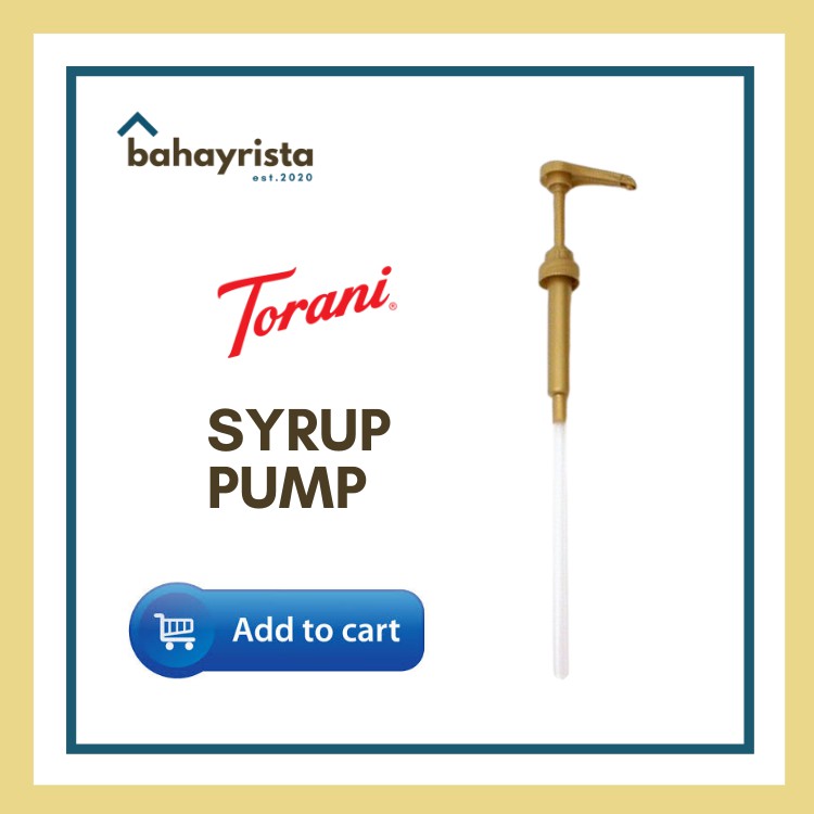 Torani Syrup Dispensing Pump 750ml (1/4oz) Shopee Philippines