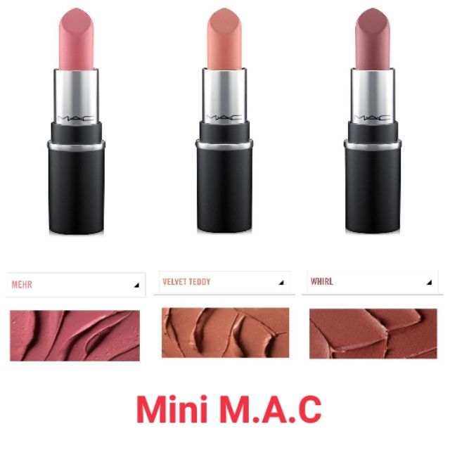 mac travel size lipstick