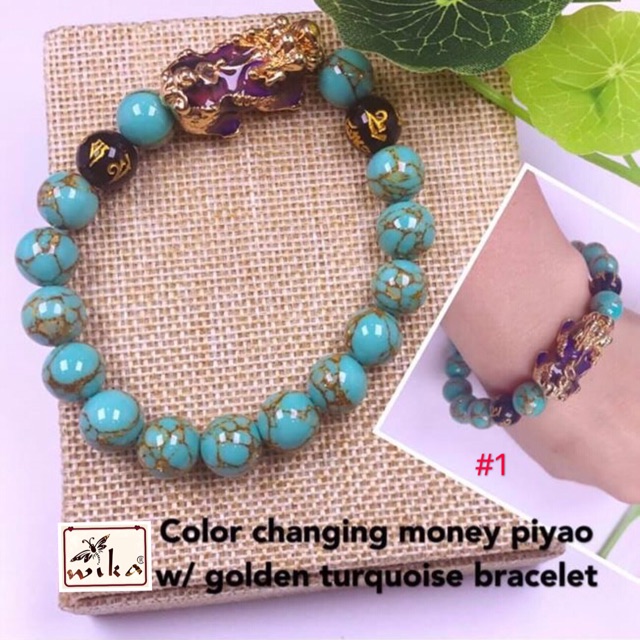 color changing money piyao stone bracelet Shopee Philippines
