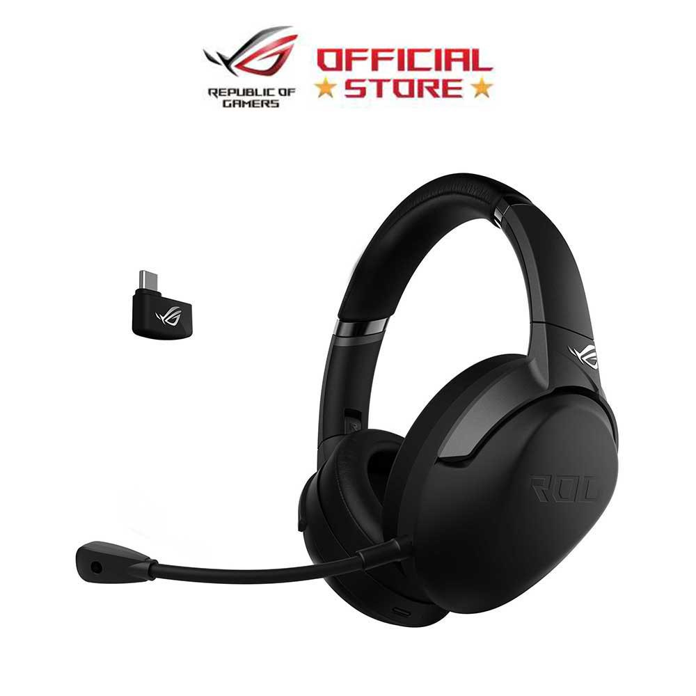 Asus Rog Strix Go 2 4 Usb C 2 4 Ghz Wireless Gaming Headset With Ai Noise Cancelling Mic 90yh01x1 Shopee Philippines