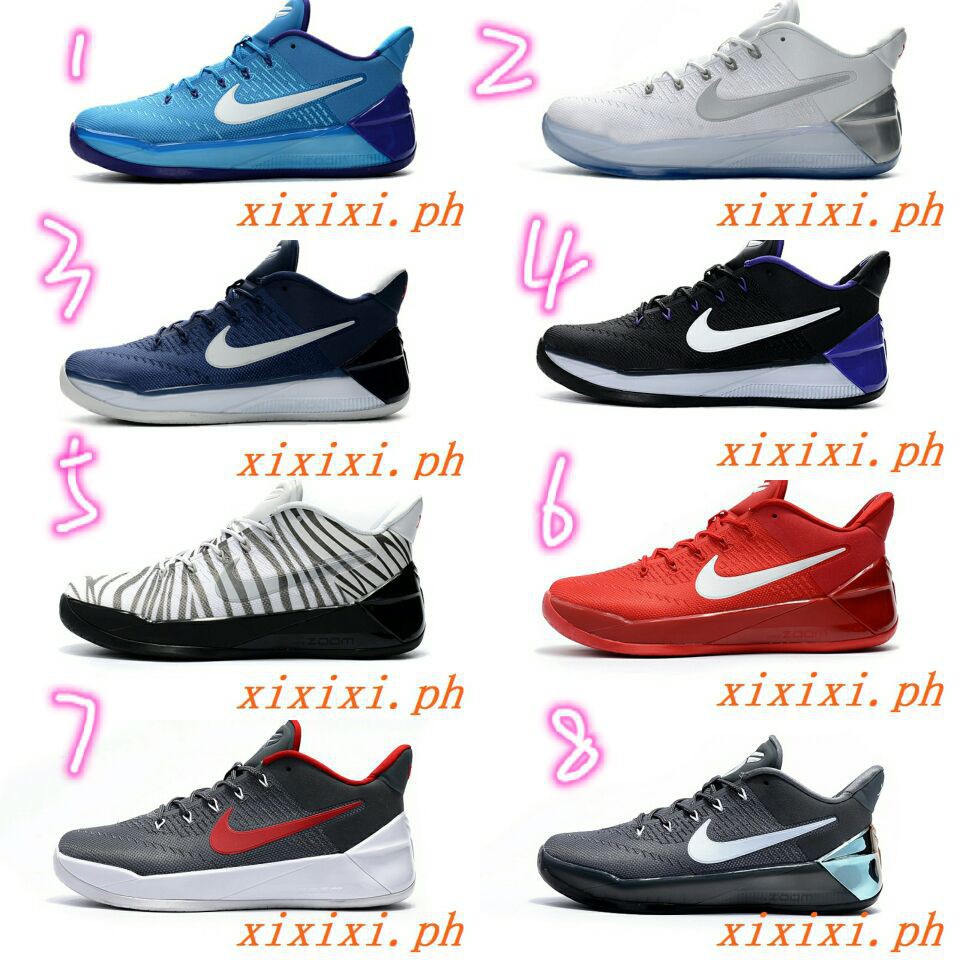 kobe shoes 1 to 12