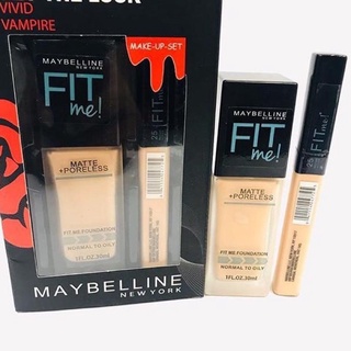 J&r May Fit me 2in1 Liquid Foundation & Concealer