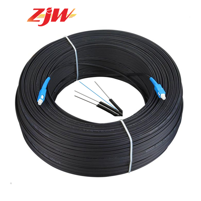 300 Meters 1 Core FTTH Fiber Optic Single Mode with SC connector Fiber