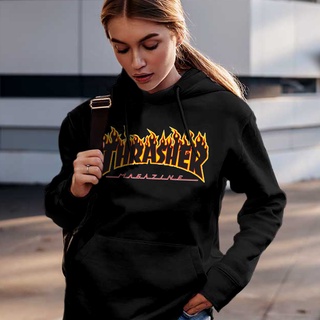 Thrasher pullover sweater Unisex Oversized Fashion trendy color jacket hoodie #2