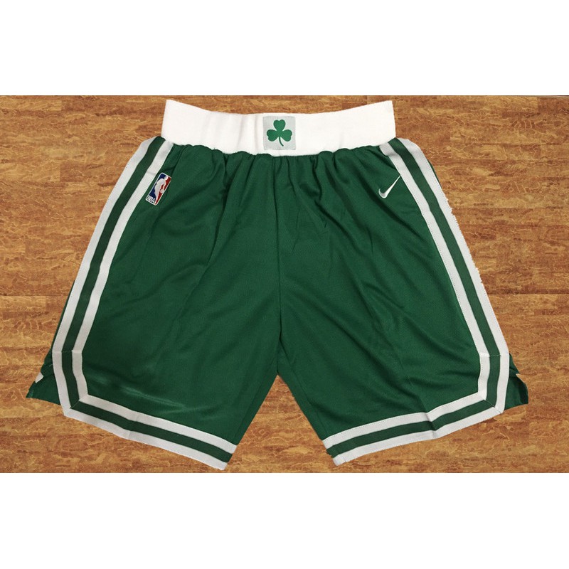 green basketball shorts