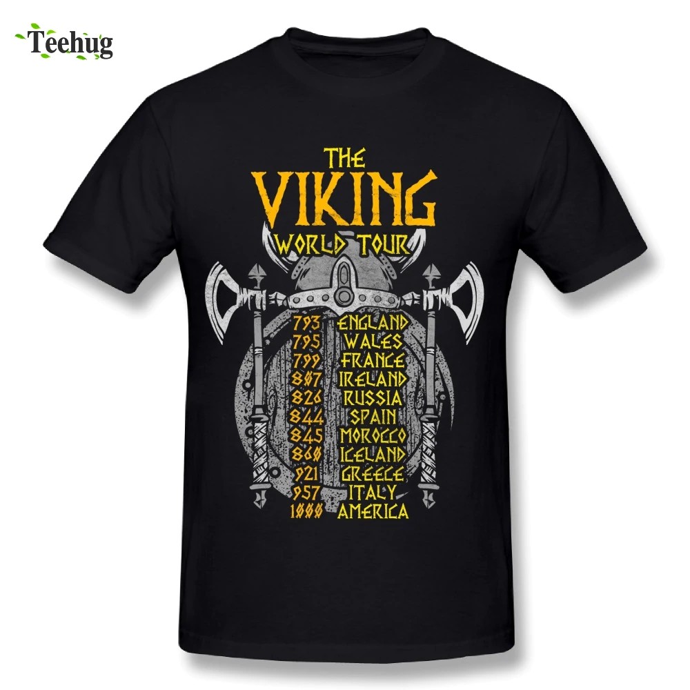 Men T-Shirt Awesome Male Vikings 