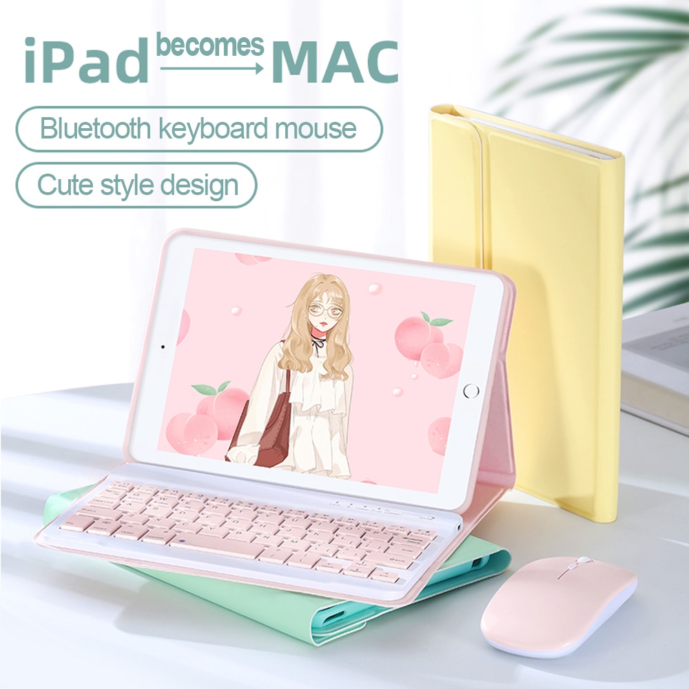 ipad mini 5 case with keyboard and pencil holder