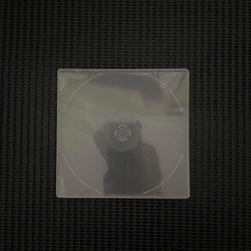 Clear Transparent Square CD/DVD/Disc Case Holder Storage Shopee