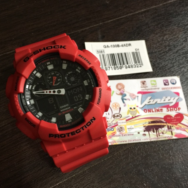 g shock ga100b manual