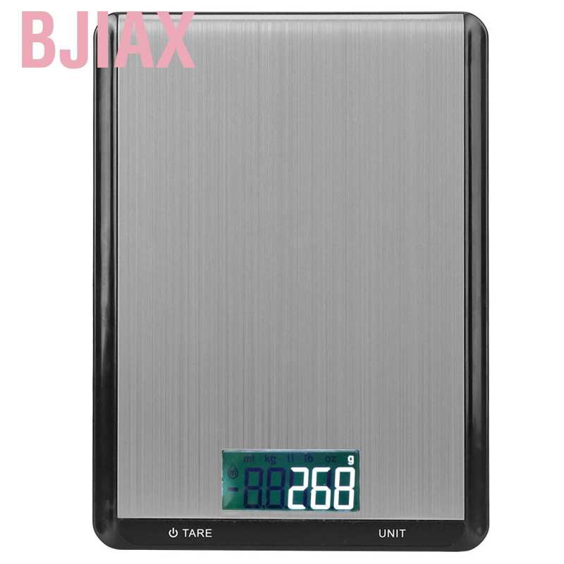 Bjiax Multifunction 10kg/1g High-Sensitivity Stainless Steel Kitchen