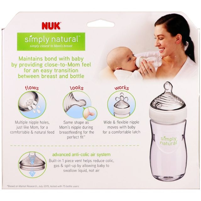 nuk breastfeeding bottles