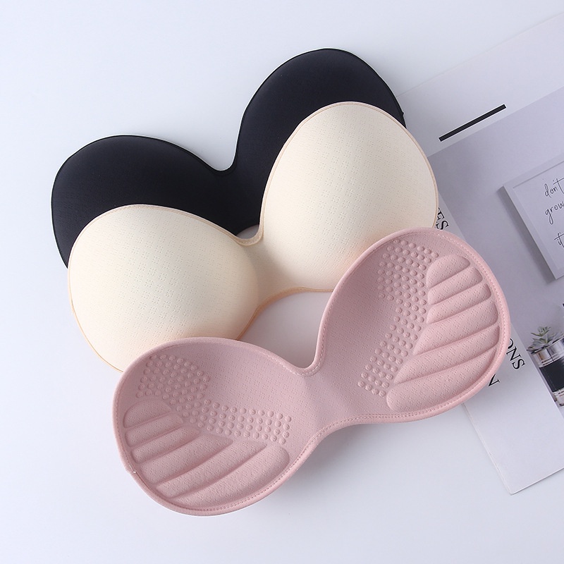 4 cm thickened latex chest pad insert removable replacement underwear pad Ushaped beauty back