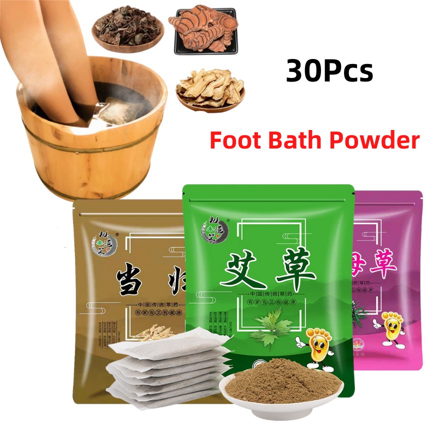 30pcs Foot Bath Powder SPA Foot Relaxation Improve Insomnia