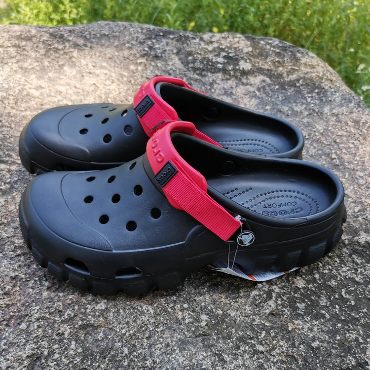 off road crocs black