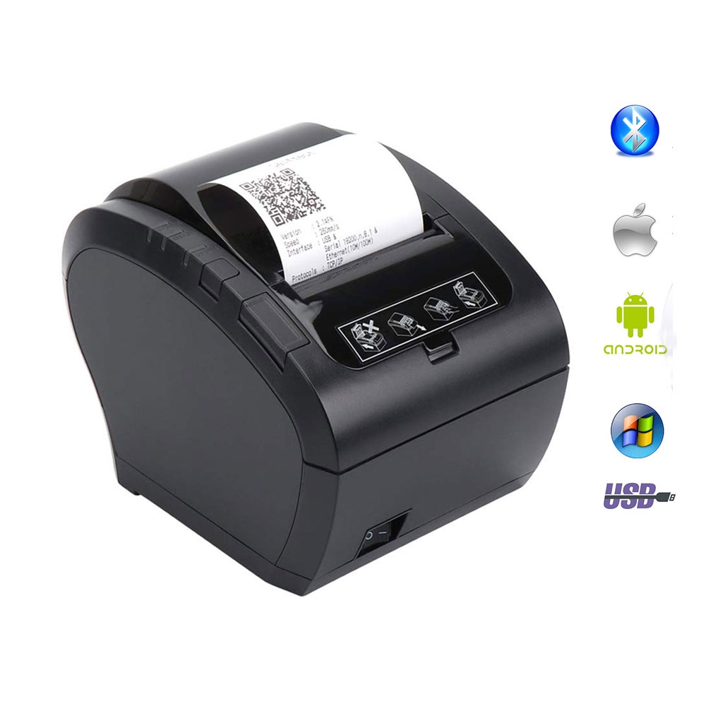 Nt 806 80mm Thermal Receipt Printer Automatic Cutter Restaurant Kitchen Pos Printer Usbserial 9006