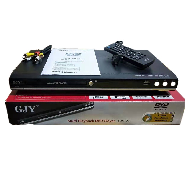 CD/DVD/VCD Player AUDIO VIDEO USB DVD Player With Remote Control
