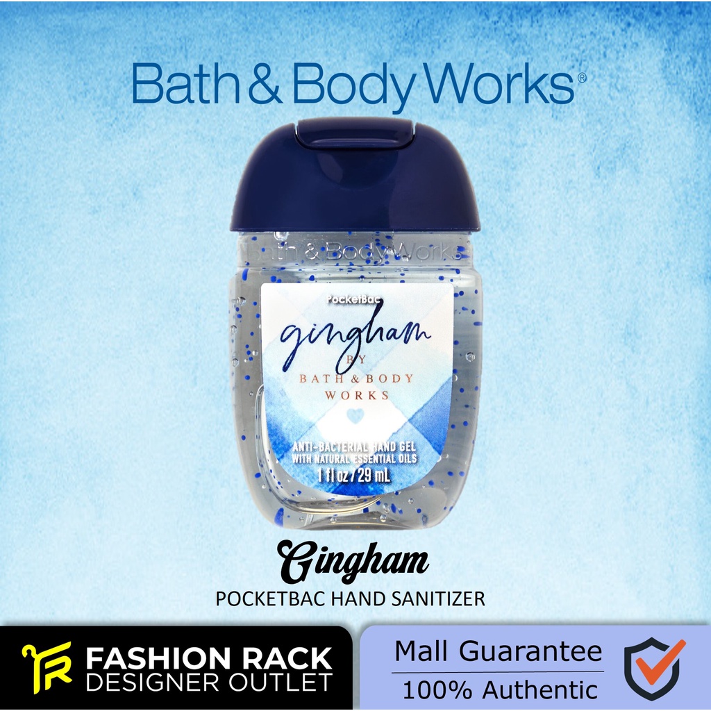 Bath & Body Works Gingham Pocketbac Hand Sanitizer 29Ml Shopee Philippines
