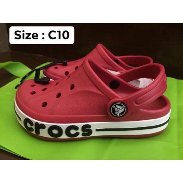 big kids size 4 crocs