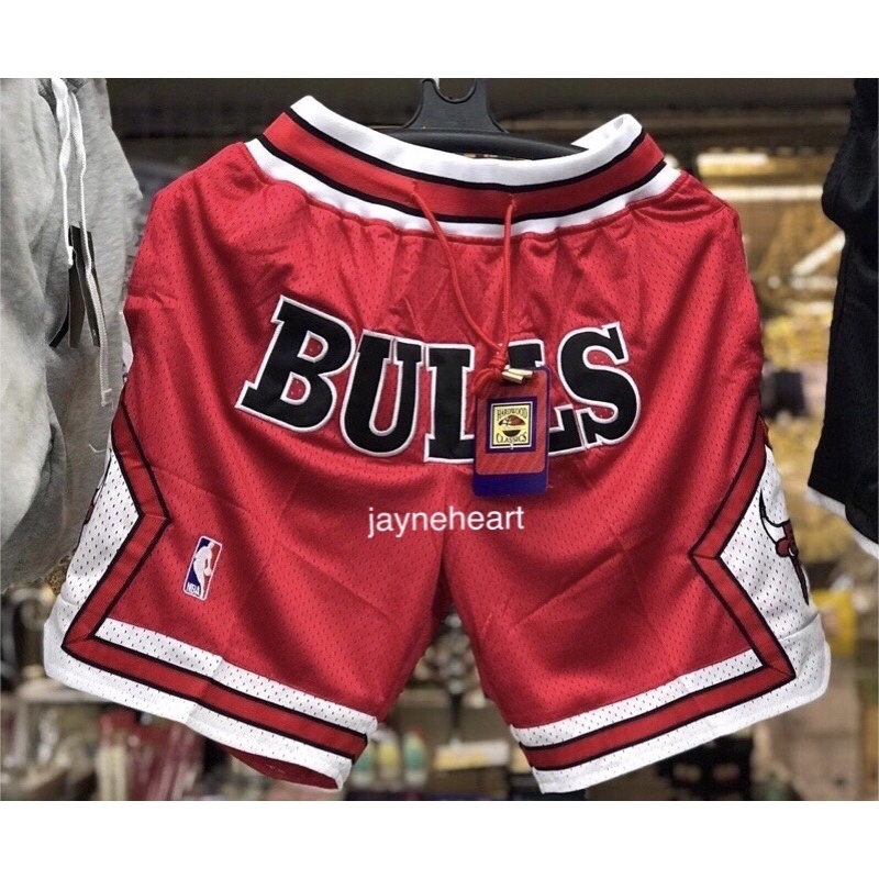 CHICAGO BULLS SHORTS JUST DON SHORTS FOR SPORT AND FASHION FOR MEN BASKETBALL JERSEY SHORT