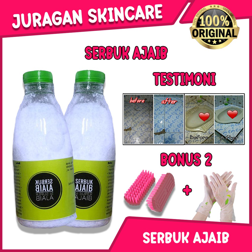 Viral Non Sticky Teflon!! Magic Powder Floor Cleaner Toilet WC Crust