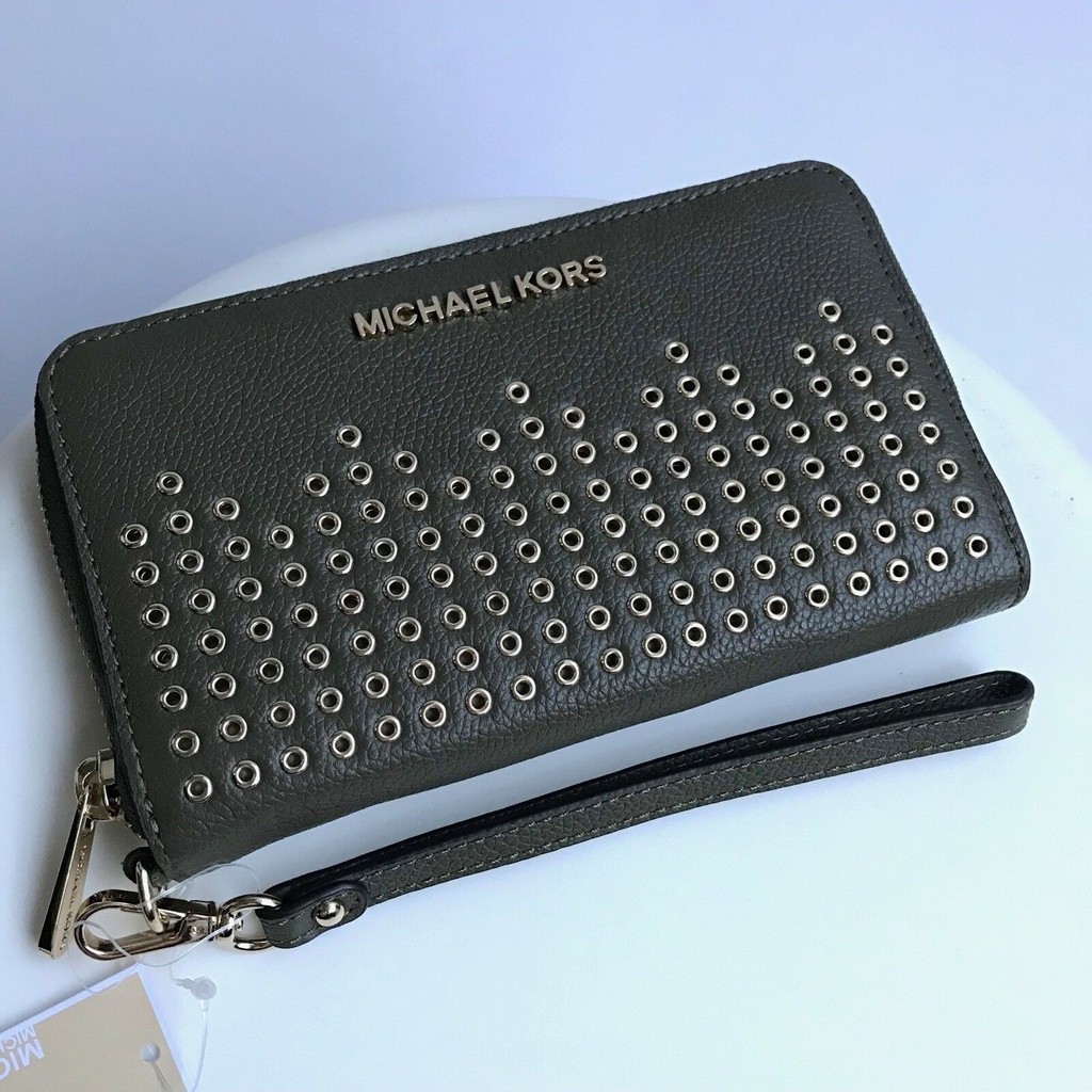 michael kors green wallet