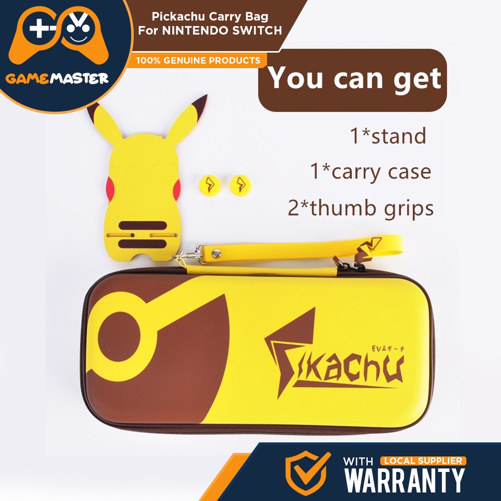Project Design Airform Game Pouch Pikachu Nintendo Switch Case Pikachu ...