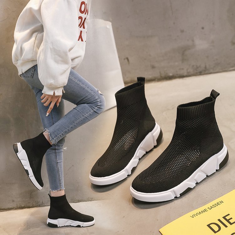 velvet high top sneakers