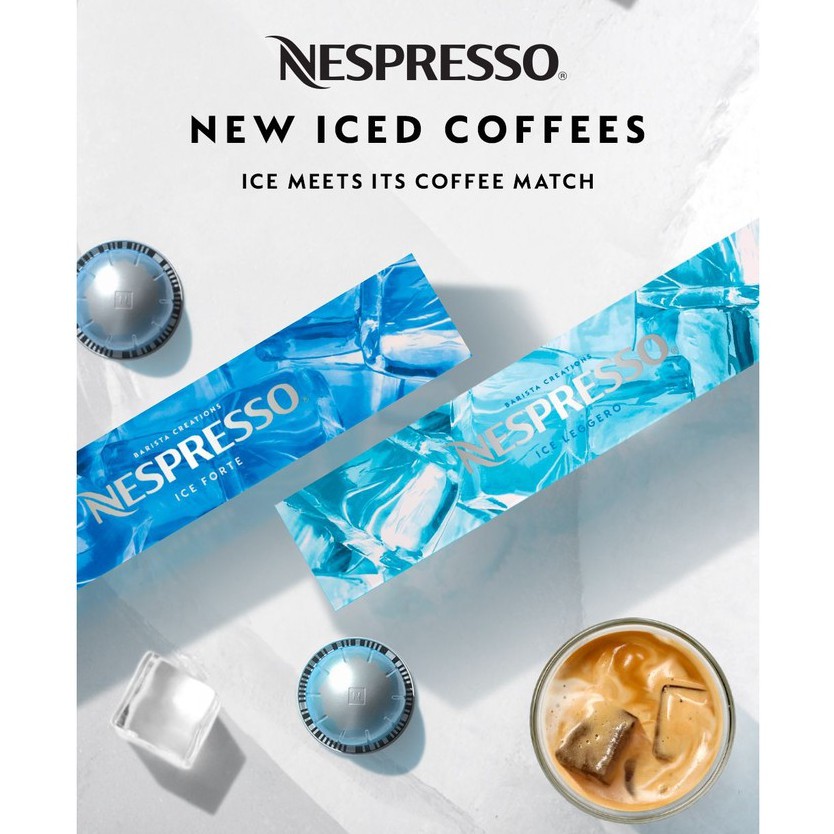 Nespresso Vertuo Limited Edition Pods (Iced Leggero & Iced Forte ...