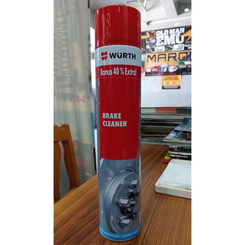 Limited Edition Wurth Brake Cleaner 700ml Shopee Philippines