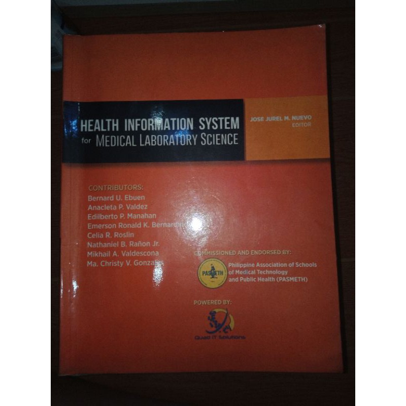 Health Information System for Medical Laboratory Science Shopee