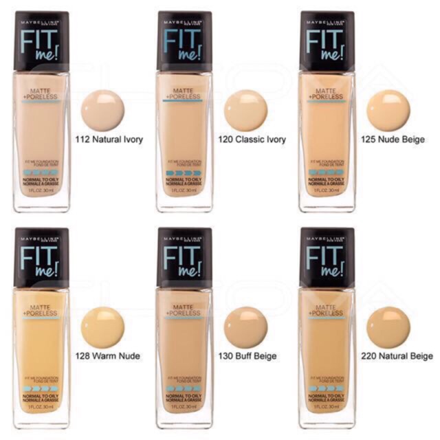 Maybelline Fit Me Foundation Shade 130