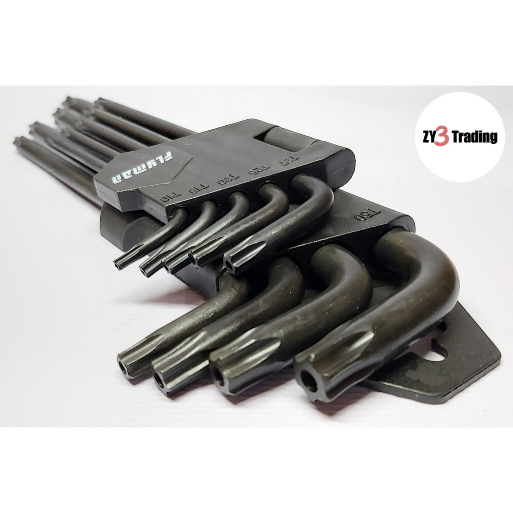 Flyman 9 Pcs. Allen Wrench Set (FLOWER KEYS) Shopee Philippines